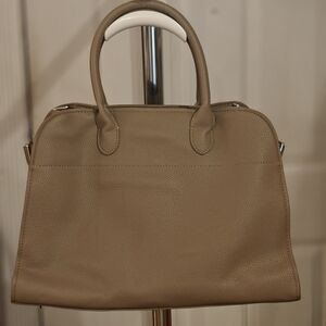 Elegant Tan Leather Handbag